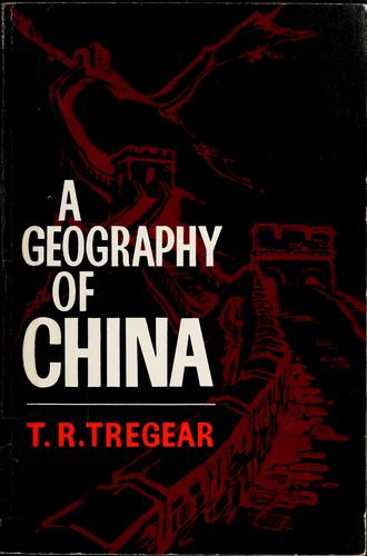 Cover of A geography of China
