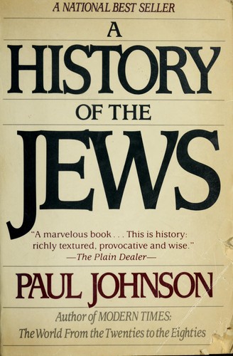 Cover of A history of the Jews