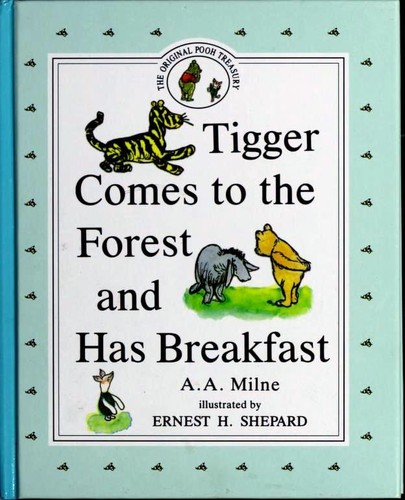 Cover of Tigger Comes to the Forest and Has Breakfast