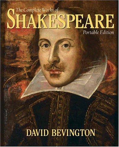 Cover of The Complete Works of Shakespeare [38 plays, 4 poems, sonnets]