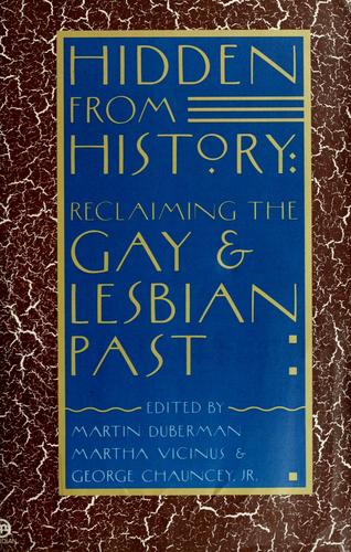 Cover of Hidden from History