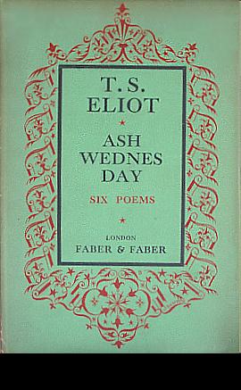Cover of Ash-Wednesday