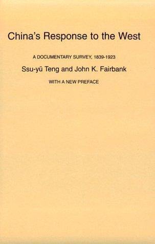 Cover of China's response to the West