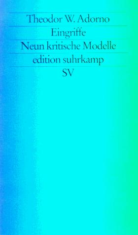 Cover of Eingriffe