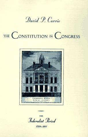 Cover of The Constitution in Congress