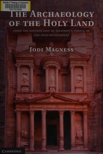 Cover of The archaeology of the Holy Land