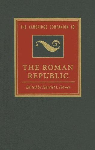 Cover of The Cambridge Companion to the Roman Republic
