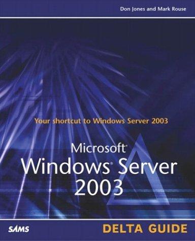 Cover of Microsoft Windows Server 2003