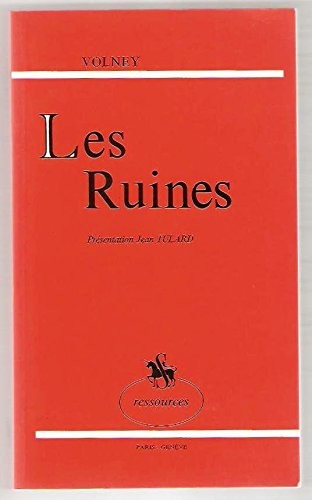 Cover of Les ruines