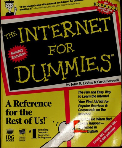 Cover of The Internet for Dummies