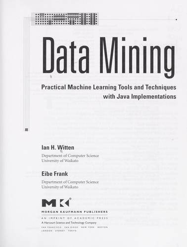 Cover of Data mining