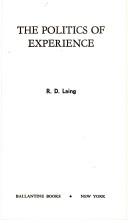 Cover of Politics of Experience