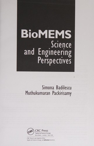 Cover of BioMEMS