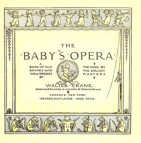 Cover of The baby's opera