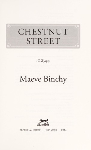 Cover of Chestnut Street
