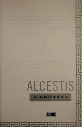 Cover of Alcestis