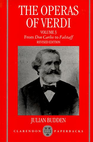 Cover of The operas of Verdi