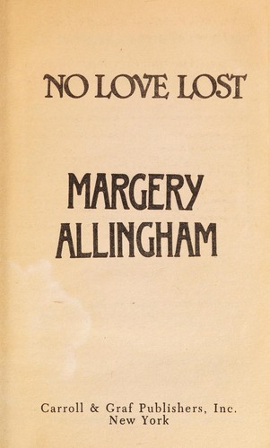 Cover of No Love Lost