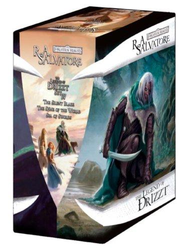Cover of The Legend of Drizzt Boxed Set, Books XI - XIII