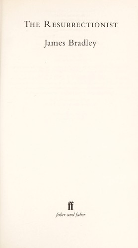 Cover of The resurrectionist