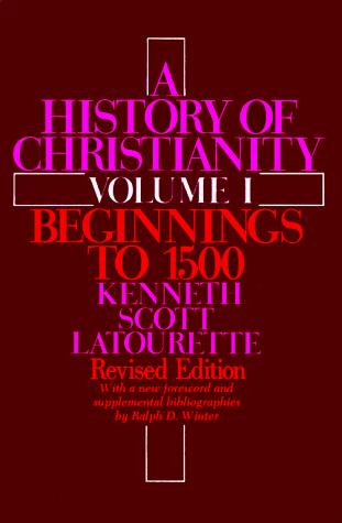 Cover of A history of Christianity