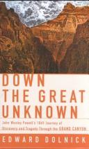 Cover of Down the great unknown