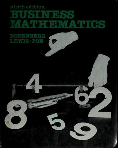 Cover of Business mathematics