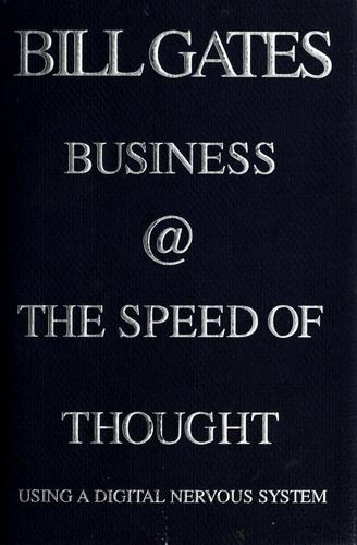 Cover of Business @ the speed of thought