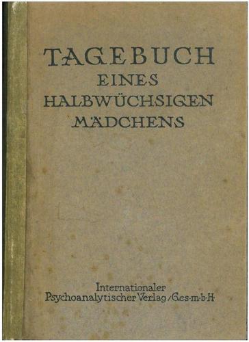 Cover of Tagebuch eines halbwüchsigen Mädchens