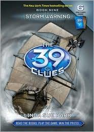 Cover of Storm Warning (The 39 Clues #9)