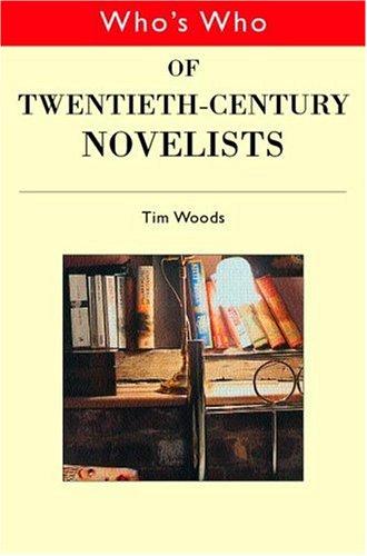 Cover of Who's who of twentieth century novelists