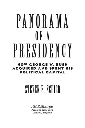 Cover of Panorama of a presidency