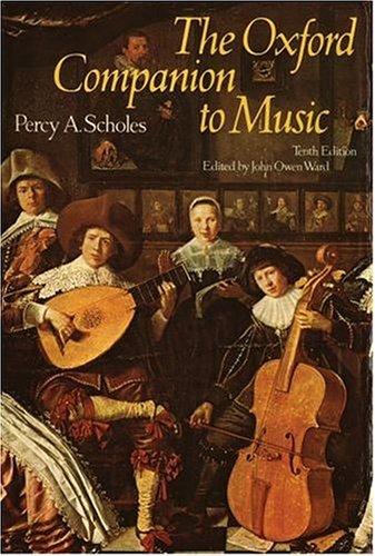 Cover of The Oxford companion to music