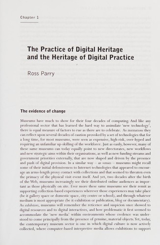Cover of Museums in a digital age