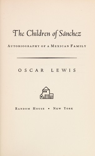 Cover of The children of Sánchez
