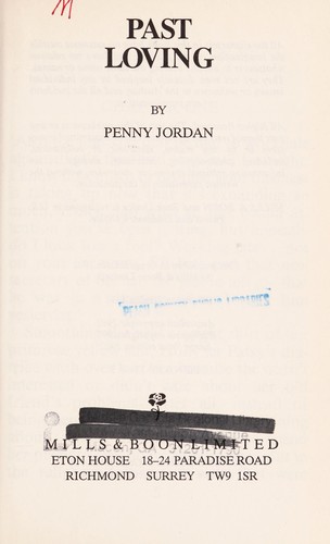 Cover of Past Loving