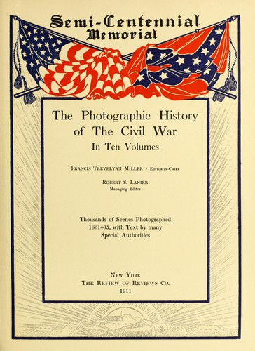 Cover of The Photographic History of the Civil War in Ten Volumes