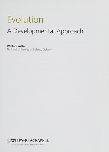 Cover of Evolution
