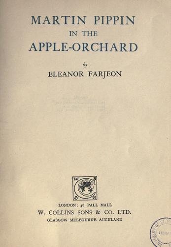 Cover of Martin Pippin in the Apple Orchard