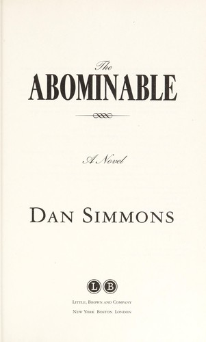 Cover of The Abominable