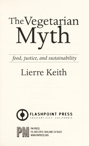 Cover of The Vegetarian Myth