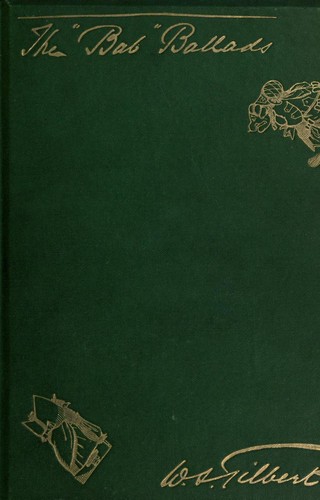 Cover of The Bab ballads