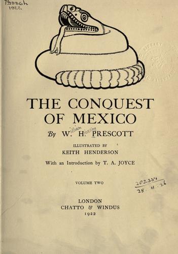 Cover of The conquest of Mexico