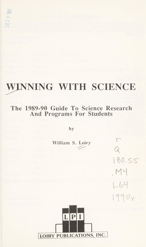 Cover of Winning With Science