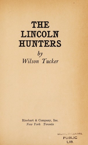 Cover of The Lincoln hunters