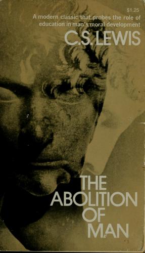 Cover of The Abolition of Man