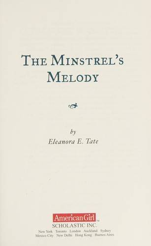 Cover of The Minstrel's Melody