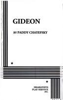 Cover of Gideon