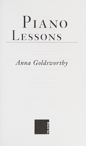 Cover of Piano lessons