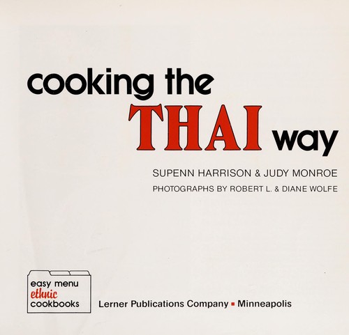 Cover of Cooking the Thai way